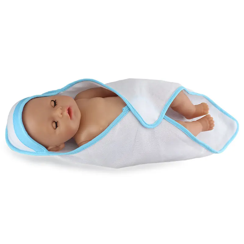 Bath Towel Suitable For 43cm Baby Reborn Dolls 17 Inch Dolls