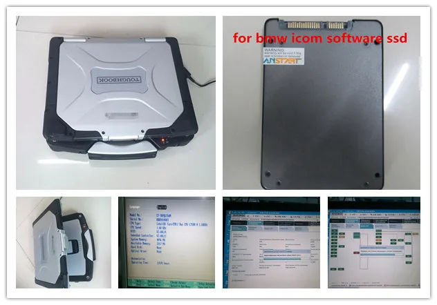  For bmw diagnostic software icom a2 a3 next ssd 480gb super with laptop cf30 with battery ram 4g co