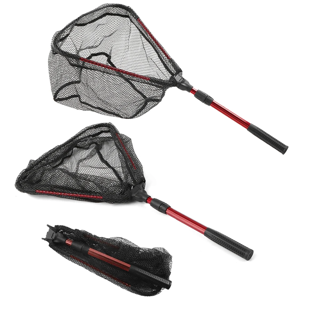 Lixada-Faltbare-Fisch-Kescher-Faltbare-Teleskop-Aluminium-Pole-Griff-Sicher-Fisch-Fang-Freigabe-Fischernetz-Pesca (1)