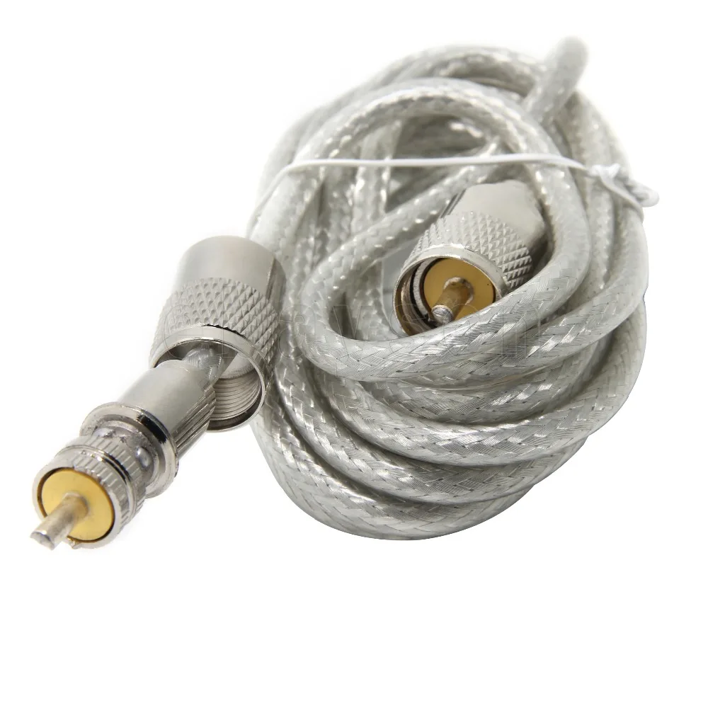 RG8x Coax UHF (PL259) Male/Male 50 ohm Ham CB Radio Coaxial Jumper