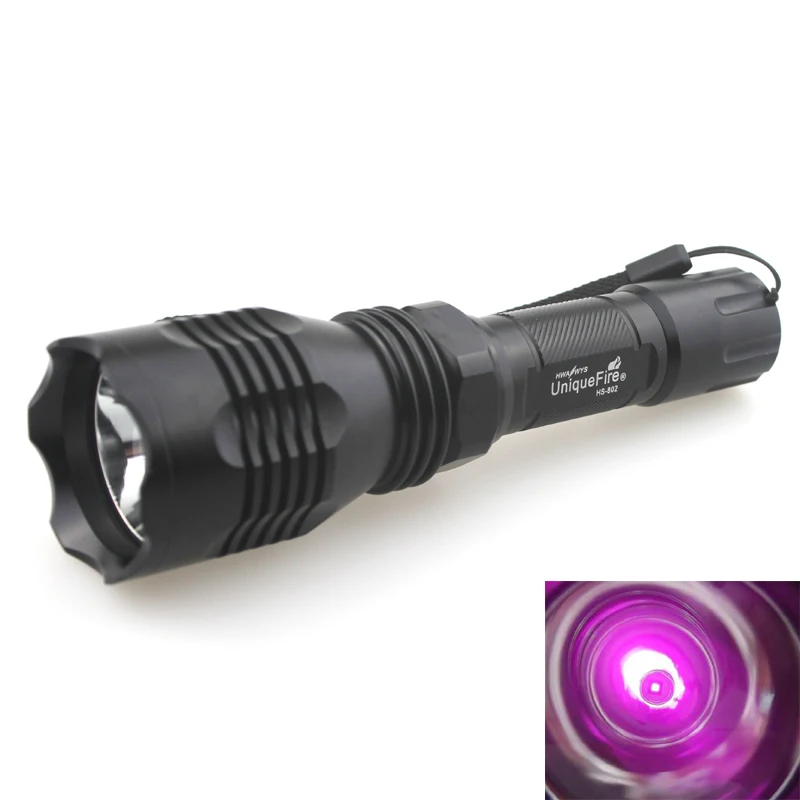 UniqueFire HS 802 850nm Infrared Red IR Flashlight (1 x 18650)in
