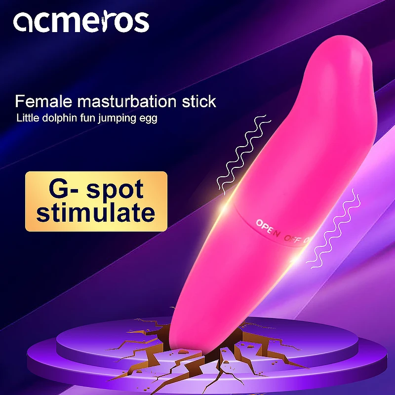 Мощный мини портативный G-Spot вибратор Маленькая Пуля Клитор стимулятор Дельфин вибрационный яйцо, Секс-игрушки для женщин секс-продукты