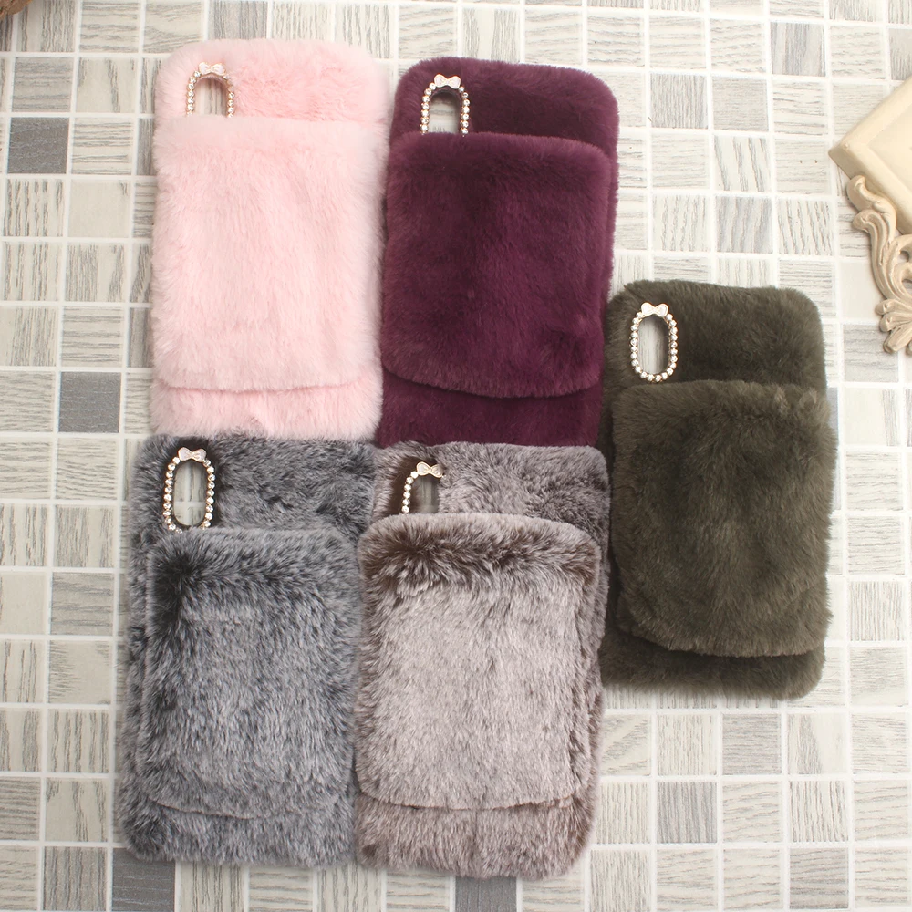 

Hand Warm Fur Cases For Samsung Galaxy A10 A20 A30 A40 A50 A70 M10 M20 M30 s10e s10 Plus Silicone Covers