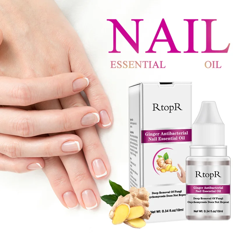 10ml Ginger Antibacterial Nail Essential Oil Nail Repair Anti fungus
