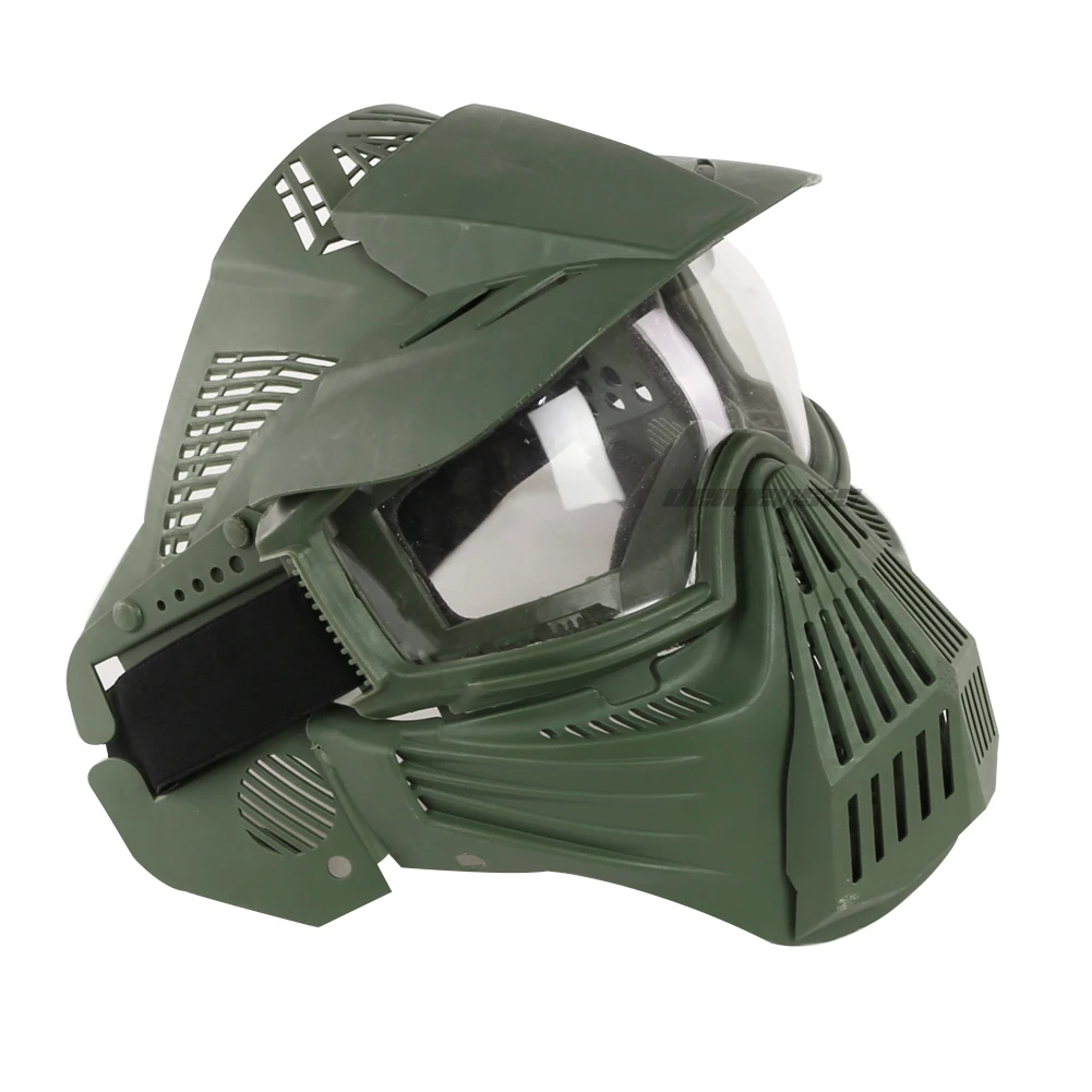 Airsoft Paintball Tactical Masks Full Face Military Impact Resistance Hunting Masks Outdoor Sports Men Women Shooting Army Mask