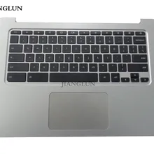 JIANGLUN для hp Chromebook 14 G3 Упор для рук с US клавиатура Touc hp ad серебро
