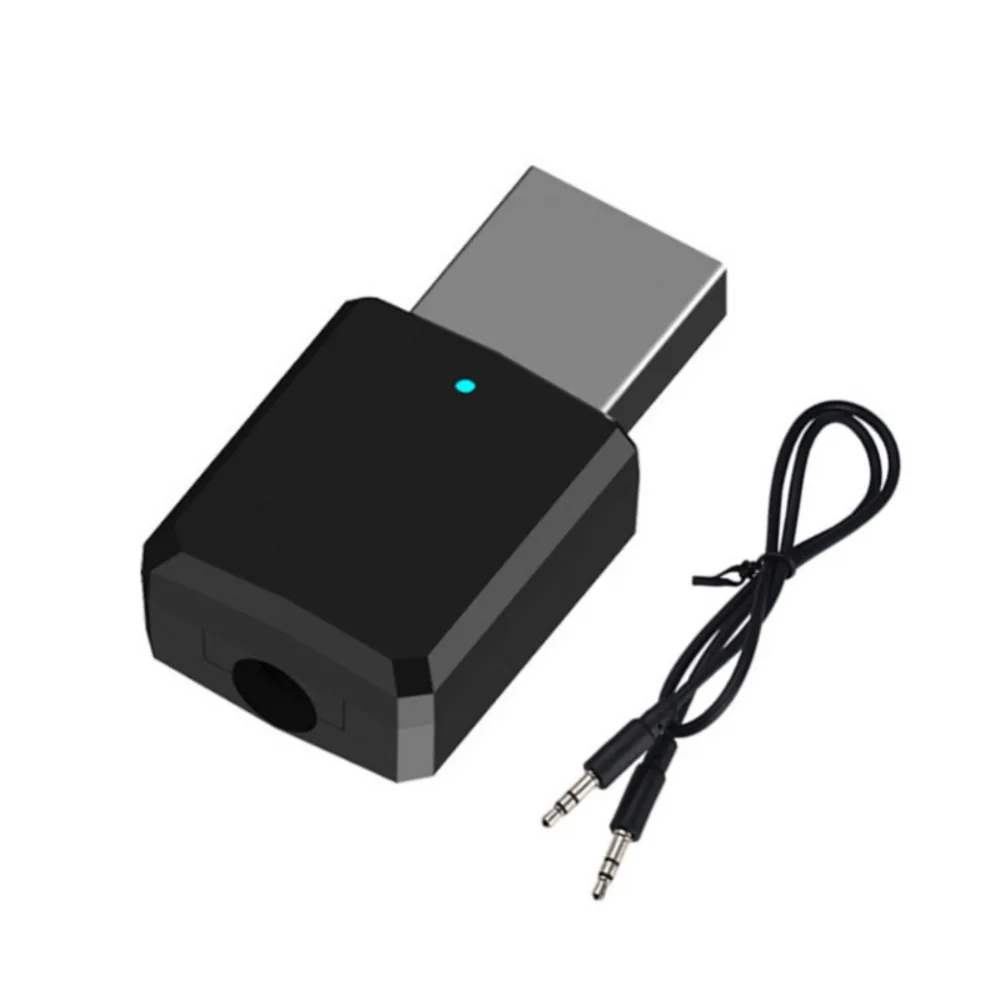 Портативный мини 2 в 1 4K Bluetooth 5,0 передатчик приемник 3,5 мм AUX USB беспроводной стерео аудио адаптер для домашнего ТВ MP3/4 шт. автомобиля