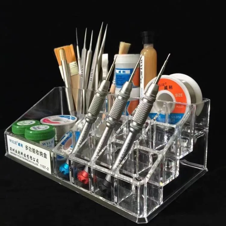 Multifunctional tool box case Mobile phone repair tools element box soldering tool holder BGA phone repair tool holder