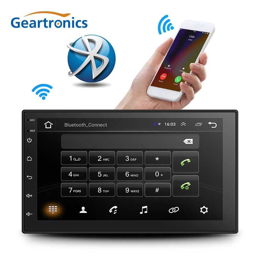 

2 Din Car Android 8.0 GPS Navigation Bluetooth For Nissan VW Toyota Peugeot WiFi Multi-Media 7 inch car Radios Mp5 No DVD Player