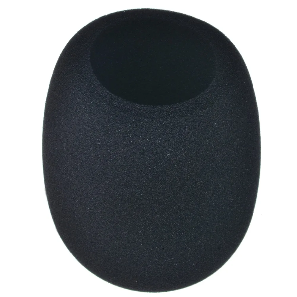 1PC Black Microphone Foam Cover Filter Windscreen Sponge Cover Replacement For Blue Yeti Pro Mic