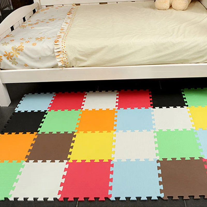 

6/9/12/15/25pcs Baby EVA Foam Puzzle Play Mat /kids Rugs carpet Interlocking Exercise Floor for children Tiles,30*30*1cm
