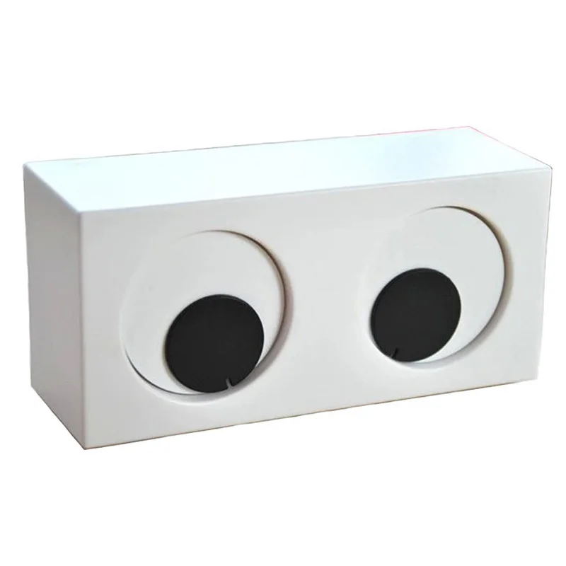 

Creative Big Eye LED Digital alarm clock electronic desk clock table watch interest thing funny toy Nixie Alarm Clock for kids