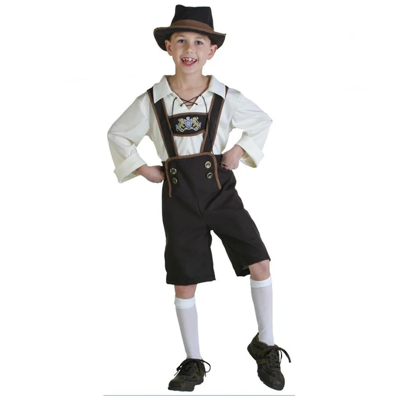 ハロウィン衣装祭子供オクトーバーフェスト少年服アルプス民族衣装ドイツビール祭服 Halloween Costume Oktoberfest Clothinggermany Clothes Aliexpress