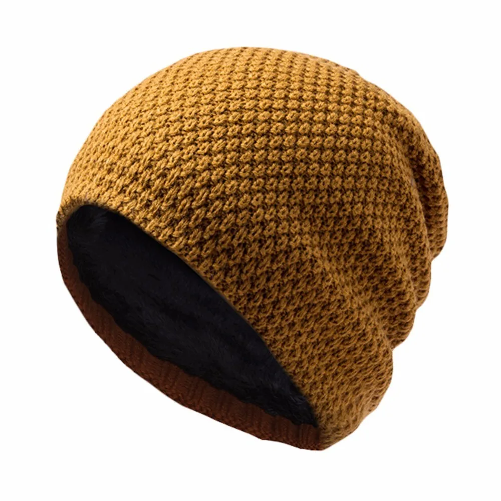 

Cycling Knitted Winter Warm Caps Men Women Bike Bicycle Windproof Fleece Hats Ciclismo Running Sport Hat Ear Protection