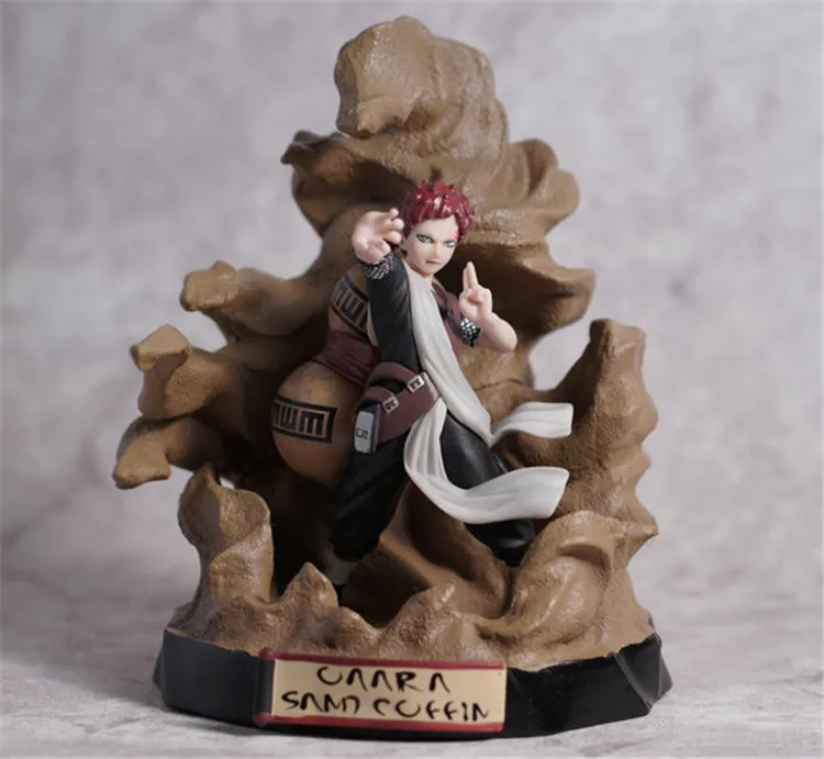 

Gaara Figure Naruto Ninja Uzumaki Naruto Gaara Sand Coffin Kazekage Toynami PVC Action Figure Toy Collection Model Gift