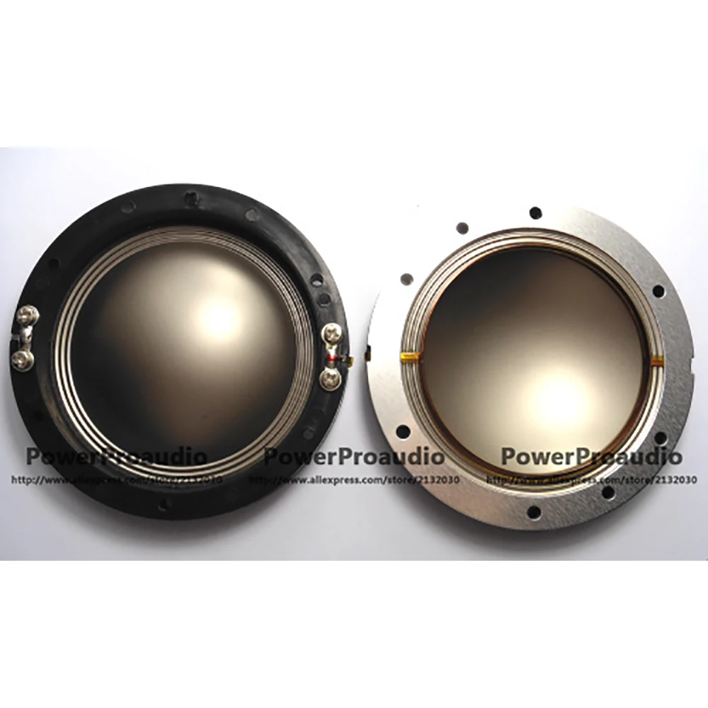 

2pcs 72.2 mm 8 ohm Titanium tweeters diaphragm voice coil -flat wire ,2.84 ''