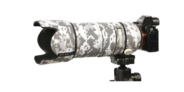 Линзы rolanpro одежда камуфляжное пальто дождевик для Sony FE 70 200 мм f/2 8 GM OSS защитный