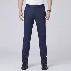 Classic Fashion 2019 Formal Men Pants Summer Big Size 30-42 44 46 Straight Regular 95% Cotton Casual Trousers Classic Fashion 2019 Formal Men Pants Summer Big Size 30-42 44 46 Straight Regular 95% Cotton Casual Trousers