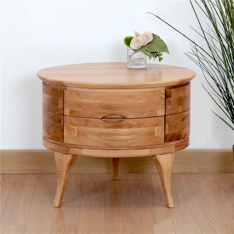 Wild Rubber Ns402 Black Walnut Bedside Cabinet Simple White Oak Wild Rubber Ns402 Black Walnut Bedside Cabinet Simple White Oak Table Round The Corner Drawer Storage Cabinets In Catches From Home