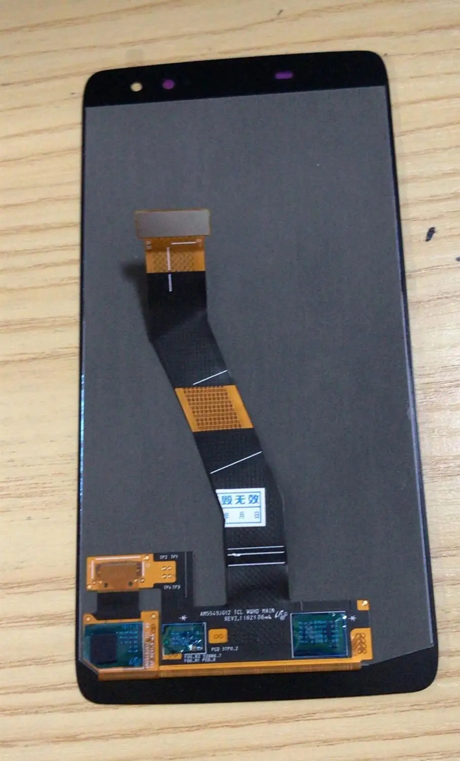 

For Blackberry Dtek60 LCD Dtek 60 Display Touch Screen Digitizer Assembly Replacement Parts ForvBlackBerry Dtek60 LCD with frame