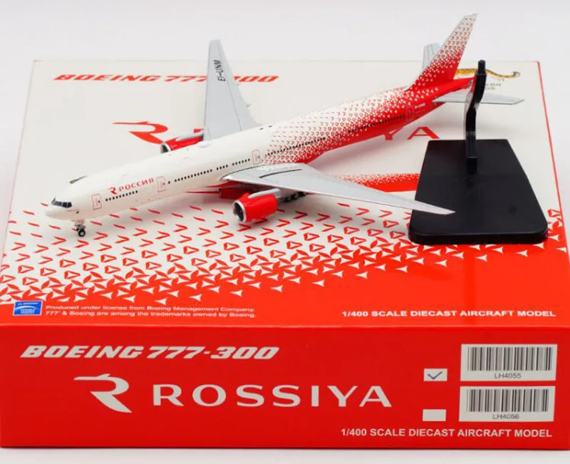 1:400 масштаб Boeing B777 самолетов модели самолета Rossiya Россия авиалиний сплав самолет Коллекционная модель коллекции