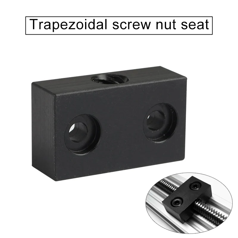 

CNC Parts Nut Block for T8 8mm Metric Acme Lead Screw For C-beam 3D Printer EM88