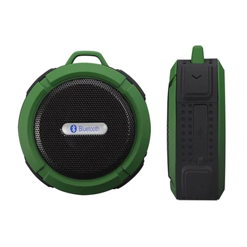 

Mini Speaker Wireless Waterproof Bluetooth V3.0 Rechargeable 5W For Shower Swimming Pool Car Office Camping Green / Red