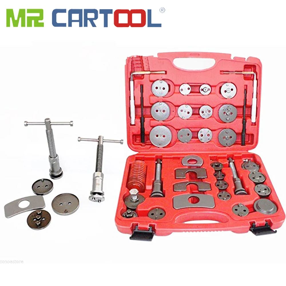 

Mr Cartool 35 pcs Universal Disc Brake Caliper Piston Pad Hand Tool Kit