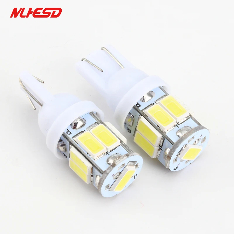 1 шт. автомобиля 12V Светодиодный светильник T10 9smd w5w светодиодный 5630 5730 Smd t10 9