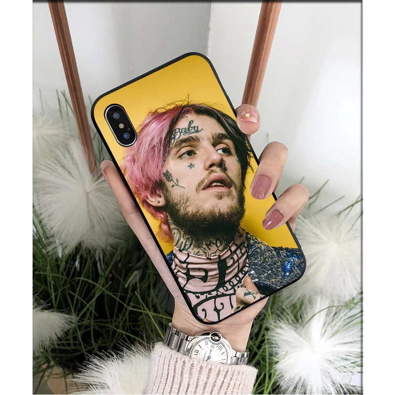 MaiYaCa рэп певец Lil Peep высококачественный чехол для телефона для iPhone 5 5Sx 6 7 7plus 8 8Plus X XS MAX XR