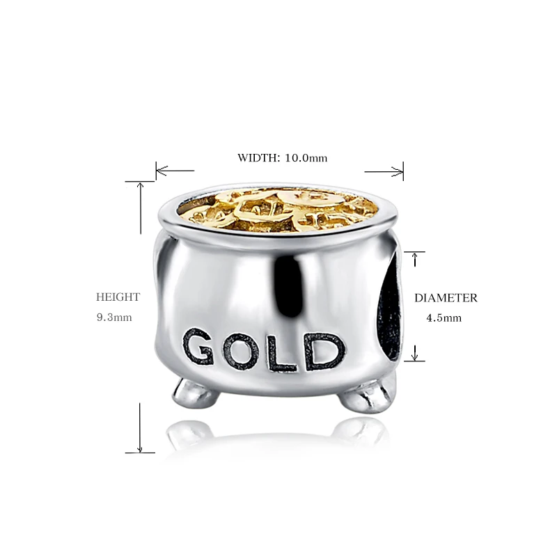 2017 New 100% 925 Sterling Silver Daughter's Love Money Charm Beads Fit Original Pandora Bracelets Bangle Authentic Jewelry|beads fit|original