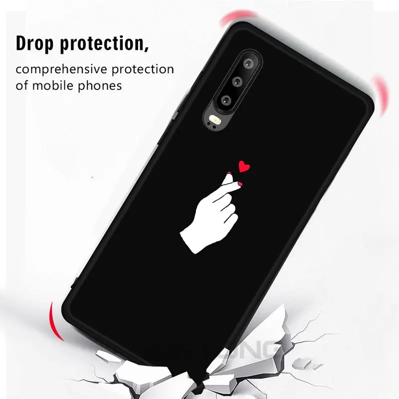 Мягкий чехол для телефона Huawei Honor V20 8X 10 Lite Y6 Y7 Prime 2018 Y9 Mate 20 P30 P20 Pro Nova3 4|Бамперы| |