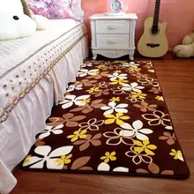 Супер мягкий Противоскользящий утепленный коралловый флисовый ковер для гостиной столовой спальни домашний Декор коврик 160*50 200*40 200*50 200*60 см