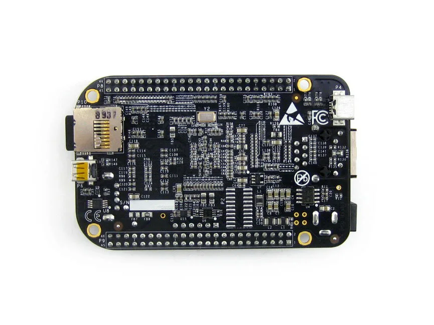  5 pcs/lot BeagleBone Black Rev.C from Embest 1GHz ARM Cortex-A8 512MB DDR3 4GB 8bit eMMC AM3358 Dev