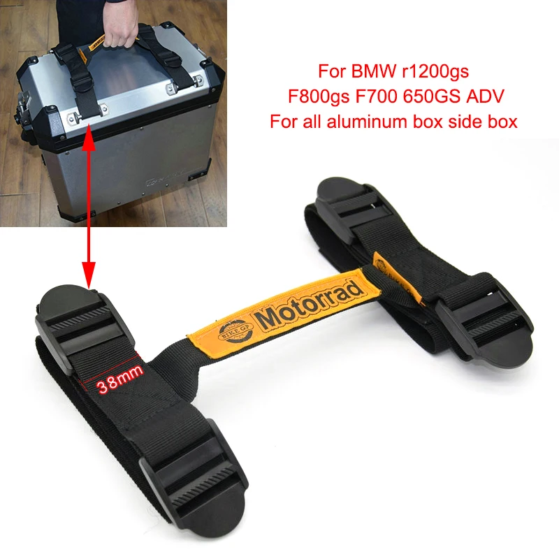 CRF1000L Africa Twin 600D Oxford Side Handle Rope for Aluminum Alloy Box For Suzuki V-Strom BMW R1200GS ADV F800GS Universal | Автомобили