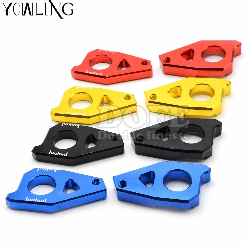 1 pair Motorcycle Chain Adjuster chain adjuster tensioner for Yamaha TMAX 530 FZ8 2012-2015 FZ1 2006-2015 YZF R1 2005-2015