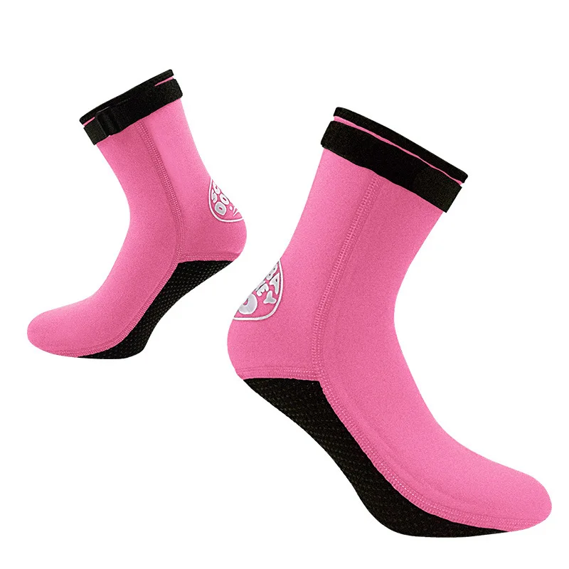 JINBEILEE Snorkeling Socks, Non-slip, Cold, Warm, Diving, Socks, Anti-coral, Beach, Swimming, Diving Shoes, 3MM Thick JINBEILEE Snorkeling Socks, Non-slip, Cold, Warm, Diving, Socks, Anti-coral, Beach, Swimming, Diving Shoes, 3MM Thick