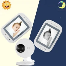 Беспроводной видеоняня Hoomall, 3,5 дюймов, ЖК-монитор для детского сна, Няня для безопасности, камера ночного видения, видео