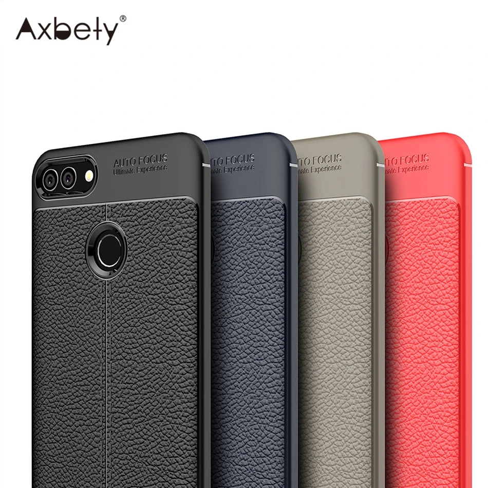 

Axbety Luxury Ultra Slim Case For Huawei Y9 2018 Huawei Enjoy 8 Plus Fashion Soft Silicone Shockproof Protection Phone Cover
