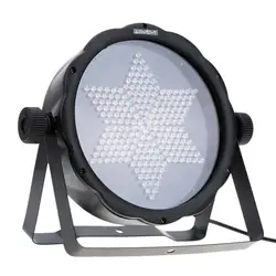 Ультра-тонкий Par-лампочка DMX-512 RGB светодиодный сценический мигающий свет освещения Строб Профессиональный канал 3/7 вечерние диско-шоу 25 W AC