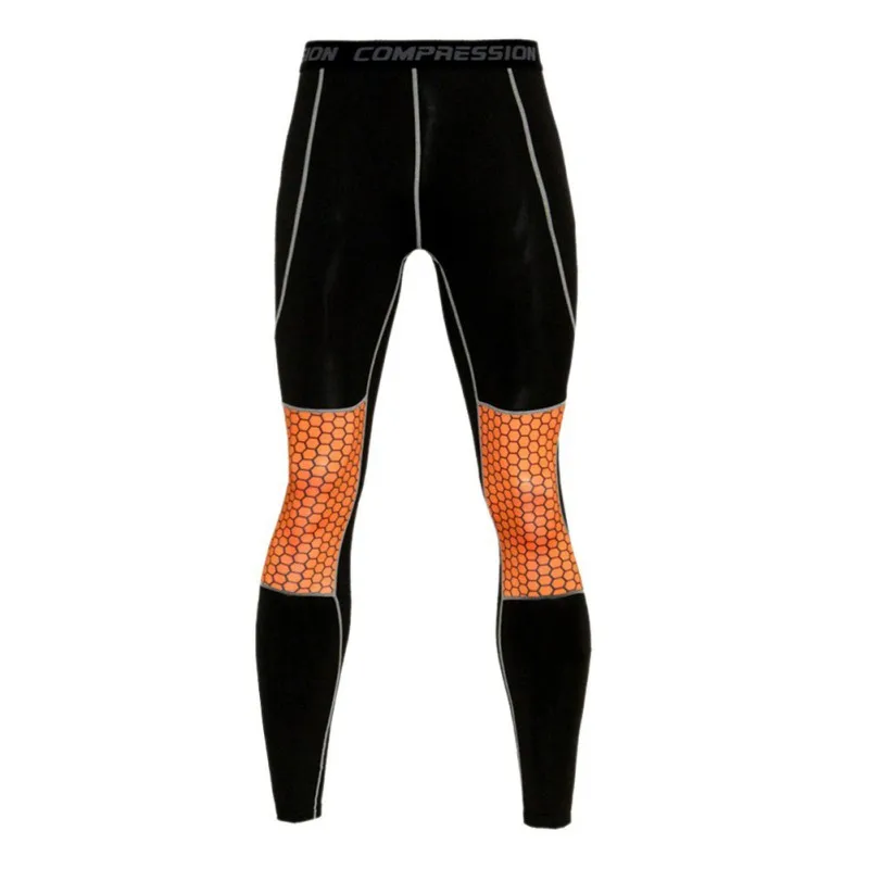 Мужские штаны для бега, быстросохнущие эластичные штаны, уличные спортивные штаны, весна-осень, дышащие штаны для фитнеса, спортзала, колготки - Цвет: A