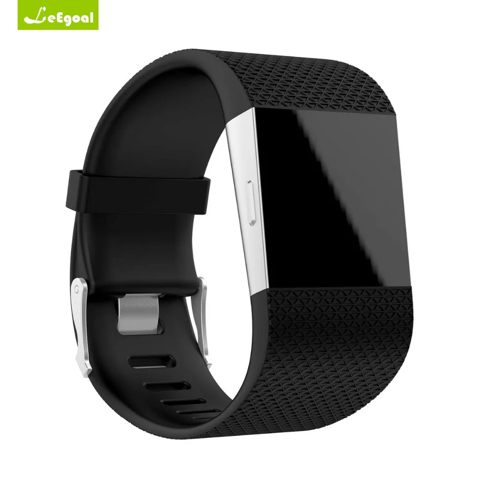 For Fitbit Surge font b Watch b font Band Soft Silicone Replacement Watchband Band Strap for