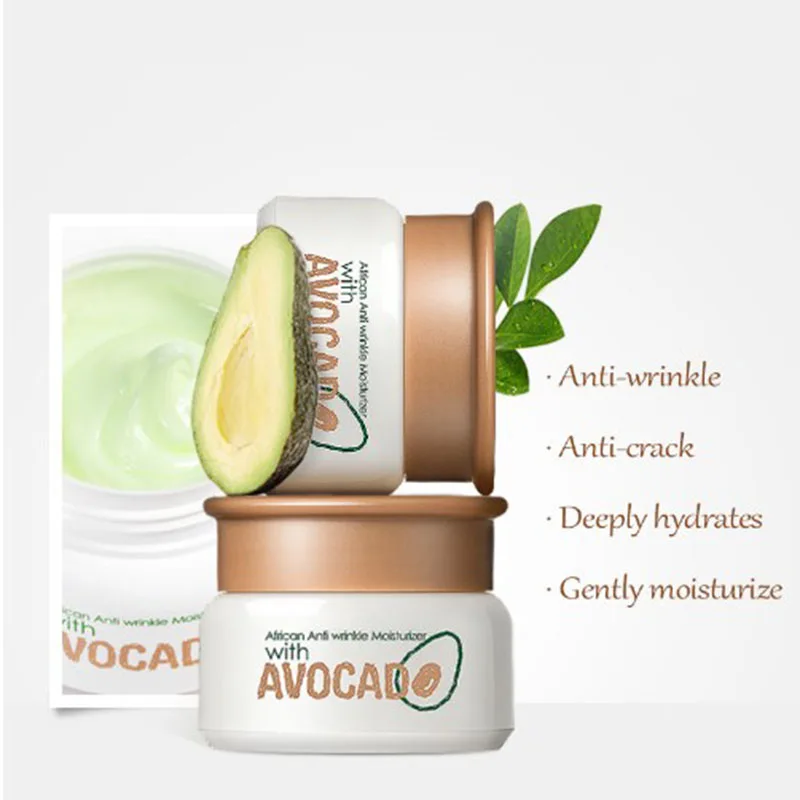 

Avocado Day Creams Cosmetic Deep Moisturizing Face Cream Hydrating Anti Wrinkle whitening Lift Esseence Skin Care new