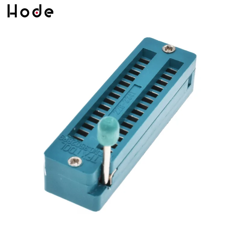 1 шт./лот 16 20 28 32 40 Pin 2 54 мм Green DIP Универсальный ZIF IC тестовый Тип паяльной