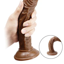 FLXUR Huge Realistic Dildo Big Suction Cup Flexible Artificial Penis Female Masturbation Sex Products Adult Sex