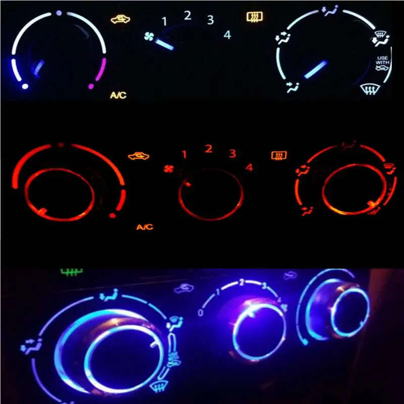 10x T3 T4.2 LED 3030 SMD автомобильные кластеры приборной панели белого голубого красного
