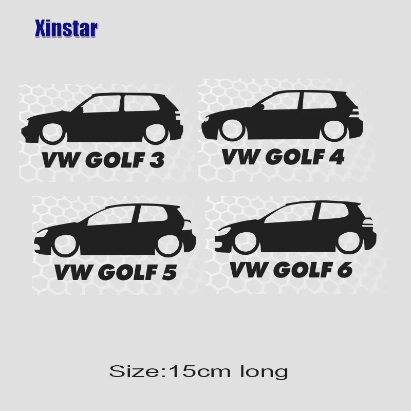 Автомобиль наклейка для Volkswagen GOLF1 golf2 golf3 golf4 golf5 golf6 golf7 mk1 mk2 mk3 mk4 mk5 mk6 mk7