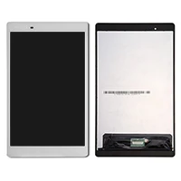 Для lenovo Tab3 8 Plus Tab3 P8 TB-8703F TB-8703N TB-8703 сенсорный экран дигитайзер+ ЖК-дисплей запасные части для сборки - Цвет: white