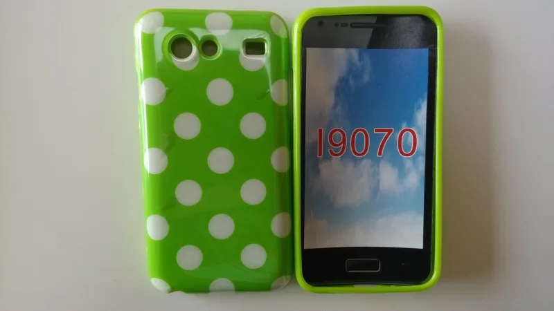 Samsung Galaxy S Advacne i9070 Polka Dots Case (8)