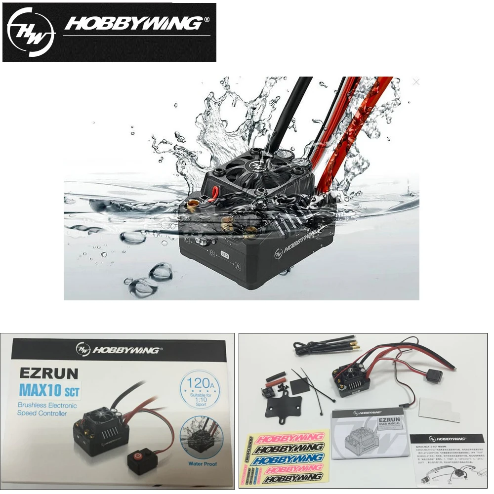 Amazon.co.jp: HOBBYWING COMBO-XR10 Justock G3S ESC & 3650 SD